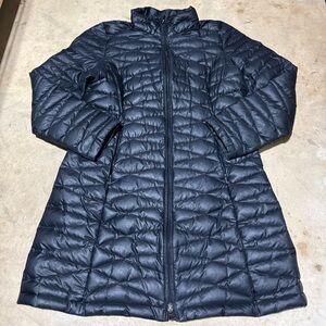 Patagonia Fiona Down Parka Womens Lightweight Black Size Large Insulated Puffer